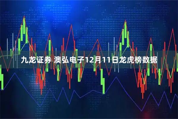 九龙证券 澳弘电子12月11日龙虎榜数据